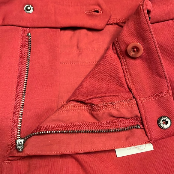 Swet Tailor Men’s The Everyday Chino Short in Red Wine soft Size 40 NWT - Picture 3 of 8